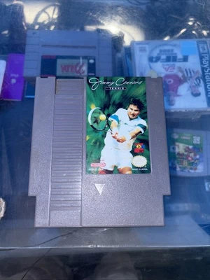 Nintendo NES 1993 Jimmy Connors Tennis Authentic Tested Working  Cartridge - Image 1 of 4