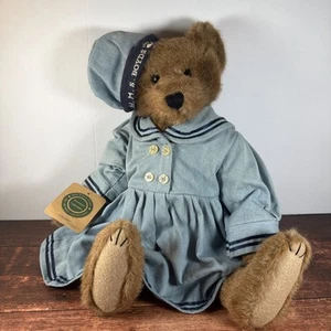 NEW Boyds Bears Colleen Nautical Sailor Bear Collectible Plush 16” Jointed Plush - Picture 1 of 7