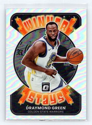 Donruss Optic #14 Draymond Green Winner Stays Holo Golden State Warriors 2021-22 Foto 1 de 2