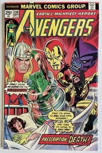 Avengers #139 (1975) Whirlwind Appearance - Picture 1 of 9