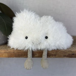 Gorro de felpa Jellycat mediano divertido nube retirado raro juguete suave decoración climática - Imagen 1 de 13