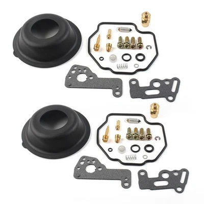 For Yamaha XV535 XV500 Virago XV 500 535 Carburetor Repair Rebuild Kit Diaphragm - Image 1 of 4