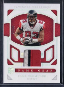 2022 Panini National Treasures NFL Game Gear Prime Silver Alge Crumpler #d/25 - Foto 1 di 2