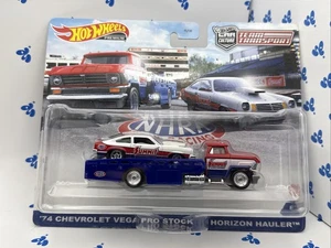 Hot Wheels Team Transport 74 Chevrolet Vega Pro Stock And Horizon Hauler - Bild 1 von 16