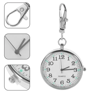 Lern Tracking Taschenuhr hängend Krankenschwester Frauen Armband Schlüsselanhänger - Bild 1 von 12