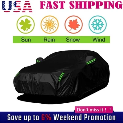 Capa de carro completa SUV impermeável externa UV poeira neve EUA para Kia Sorento - Imagem 1 de 4