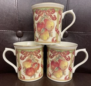 Set of 3 Lenox HOLIDAY HARVEST MUG Japan 2002  - Picture 1 of 8