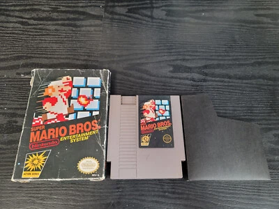 Super Mario Bros. for NES Nintendo In Box IB Fair Shape - Image 1 of 4
