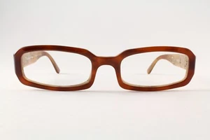 Raro Auténtico Chanel 3039 c.651 51mm Marrón Beige Gafas Marcos Italia - Imagen 1 de 5