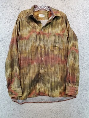 Georg Roth Long Sleeve Mens Button Up Shirt Size Large Multicolor Abstract - Image 1 of 4