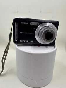 Casio EXILIM Zoom EX-Z9 8.1MP Black Digital Camera Tested Working Battery - Picture 1 of 7