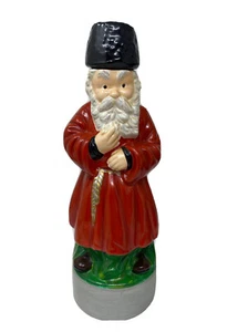 1982 Vintage Alberta Figurine Decanter ceramic Christmas Old World Santa Claus - Picture 1 of 10