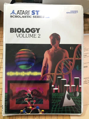 Biology Volume 2 for Atari Scholastic Series ST ARRAKIS ADVANTAGE - Image 1 of 4