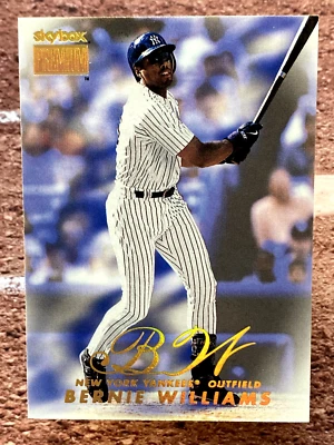1999 Skybox Premium Bernie Williams #95 - Image 1 of 2