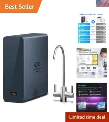 Efficient Tankless Water Filter System - 600 GPD, Hassle-Free Installation - Image 1 of 4