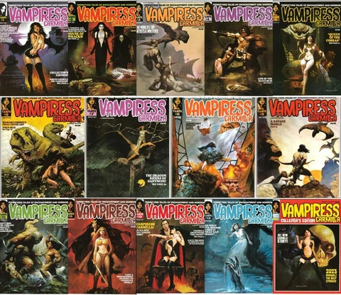 VAMPIRESS CARMILLA MAG ISSUES #1 - 16 NEW UNREAD COPIES - YOU PICK VAMPIRELLA Cover