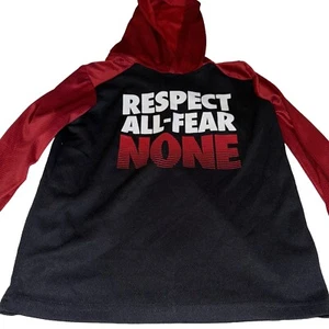 BCG Boys 5/6 “Respect All Fear None” Multicolor Pullover Hoodie - Picture 1 of 7