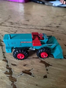 Matchbox series. Lesney. Aveling - barford. Tractor Shovel King size 10 - Picture 1 of 6