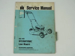 International Harvester Rasenmäher Modelle 3330 3331 3332 Service Manual Vintage - Bild 1 von 2