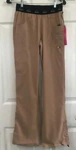 Koi Lite Women's Spirit Scrub Pants 720-R-123 Mechanical Stretch XXS Slim Fit - Picture 1 of 8