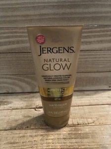 Jergens Natural Glow Moisturizing Sun Screen - Fair To Medium | Daily Use - Picture 1 of 6