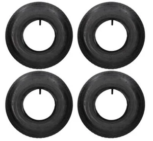 DELI TIRE Pneu +Tuyau 4.80/4.00-8 (400x100) 4PR S-369 Bloc Profil 4er Ensemble - Bild 1 von 1