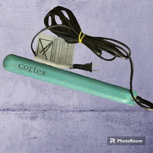 Cortex International Ceramic Flat Iron CT-038C Mermaid Scales Turquoise 1" - Picture 1 of 2
