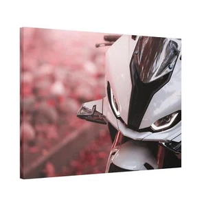 BMW Inspired S1000RR High Resolution Museum Quality Horizontal Canvas Print #062 - Picture 1 of 10