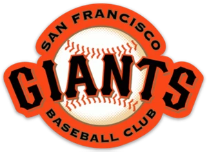 San Francisco Giants Classic Logo Type MLB Baseball Club Die-Cut MAGNET - Bild 1 von 1