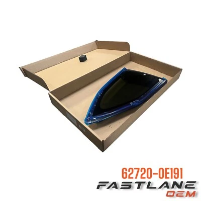 2020-2025 TOYOTA HIGHLANDER ОКНО В СБОРЕ ЧЕТВЕРТЬ, LH НОВЫЙ OEM 62720-0E191 - Изображение 1 из 4