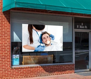 3D Zahnarzt Klinik H236 Zahnmedizin Fensteraufkleber Wandgemälde Abziehbilder Ho - Bild 1 von 11