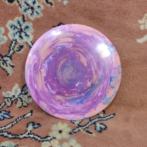 Latitude 64 Gold Compass 176g Pink Custom Dye Disc Golf Used Good Ink Midrange - Picture 1 of 9