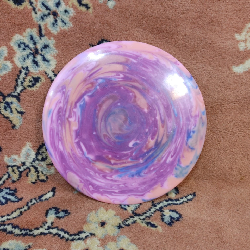 Latitude 64 Gold Compass 176g Pink Custom Dye Disc Golf Used Good Ink Midrange - Image 1 of 4