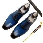 Mens Formal Oxfords Wedding Bridegroom Work Brogue Real Leather Business Shoes