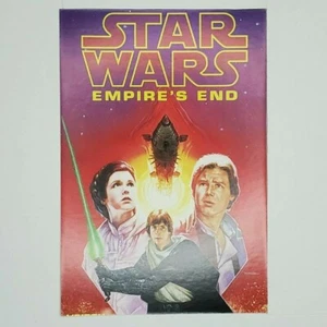 Empire's End Postcard Art of Star Wars Comics Han Solo Leia Luke Skywalker - Picture 1 of 2