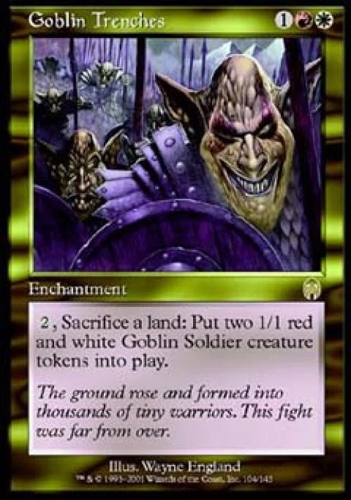 Goblin Trenches - Medium Play MTG Apocalypse - Image 1 of 1