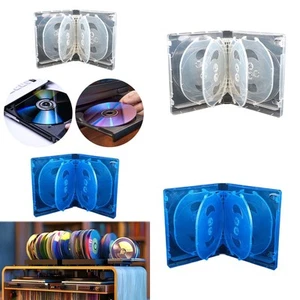 CD Case Holds 10 Discs Portable Dustproof Organizer Car CD Protection Case for - Afbeelding 1 van 12