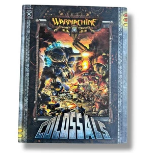 Warmachine Colossals Hardcover Privateer Press Tabletop Game Book 2012 Warjack R - Picture 1 of 4