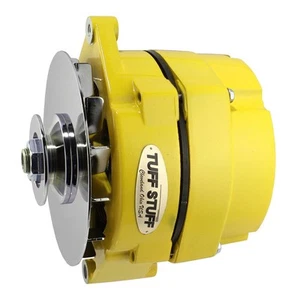 Tuff Stuff Alternator 7127NFYELLOW; 10SI 100 Amp Yellow w/ V-Belt Pulley - Picture 1 of 1