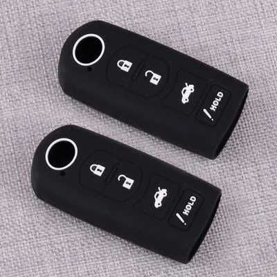 Funda con llave inteligente 2x 4 botones apta para Toyota Yaris iA 2017-2018 Scion iA 2016 Foto 1 de 4