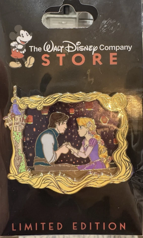 Pin TWDC DEC Tangled 15th Anniversary Series - LE250 VEO LA LUZ Foto 1 de 1