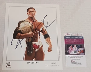 BATISTA Autogramm signed Original 8x10 Promo Foto WWF WWE 2005 Gürtel P-1502 - Bild 1 von 1