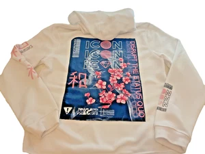 BROOKLYN Cloth Disrupt the Status Quo Worldwide Be the Change Hoodie Size M - Picture 1 of 23