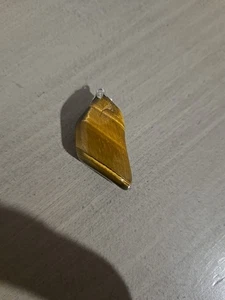 Vintage Tigerauge Anhänger 1 Zoll  - Bild 1 von 4