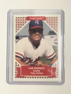1991 ProCards Tomorrow's Heroes - Ivan Rodriguez #153 (RC) - Image 1 of 2