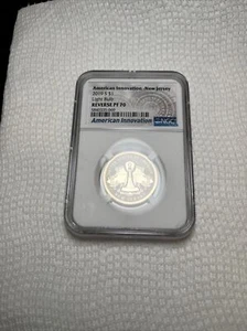 2019 American Innovation Dollar REV PF70 New Jersey Light Bulb NGC Certified - Picture 1 of 4