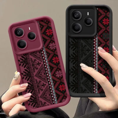 Case For Xiaomi 14T 13T Pro Redmi Note 14 13 12 11 Pro Shockproof Silicone Cover - Image 1 of 4