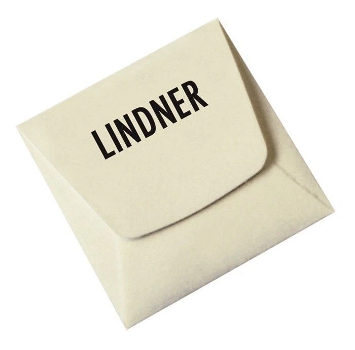 LINDNER Papier Münztaschen Täschchen Hüllen bis 46mm 50x50mm 100 500 1000 Stück