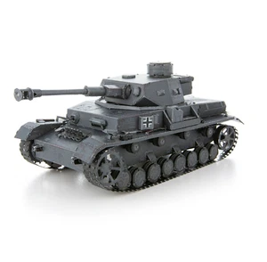 Metal Earth Fascinations Premium Series carro armato IV 3D metallo puzzle kit modellismo - Foto 1 di 8