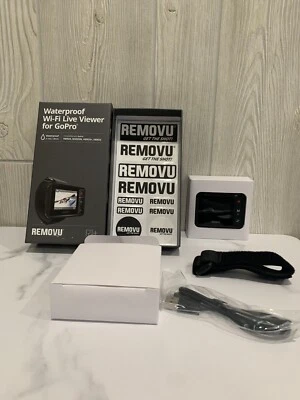 REMOVU R1+ (Plus) Waterproof Wi-fi Live Viewer For Go Pro Compatible With Go Pro - Image 1 of 4
